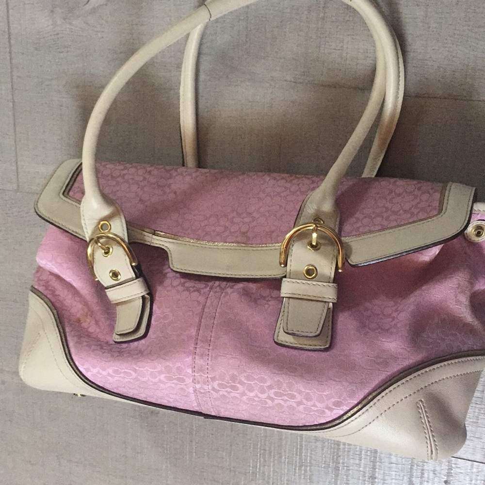 Coach summer purse.